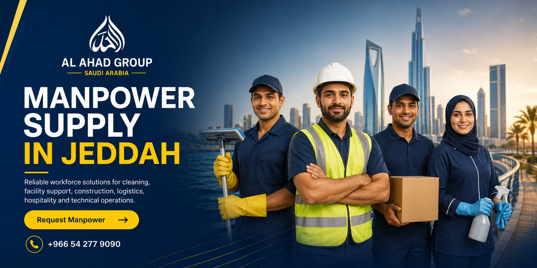 Manpower Supply Company in Jeddah | Labor Supply & Staffing