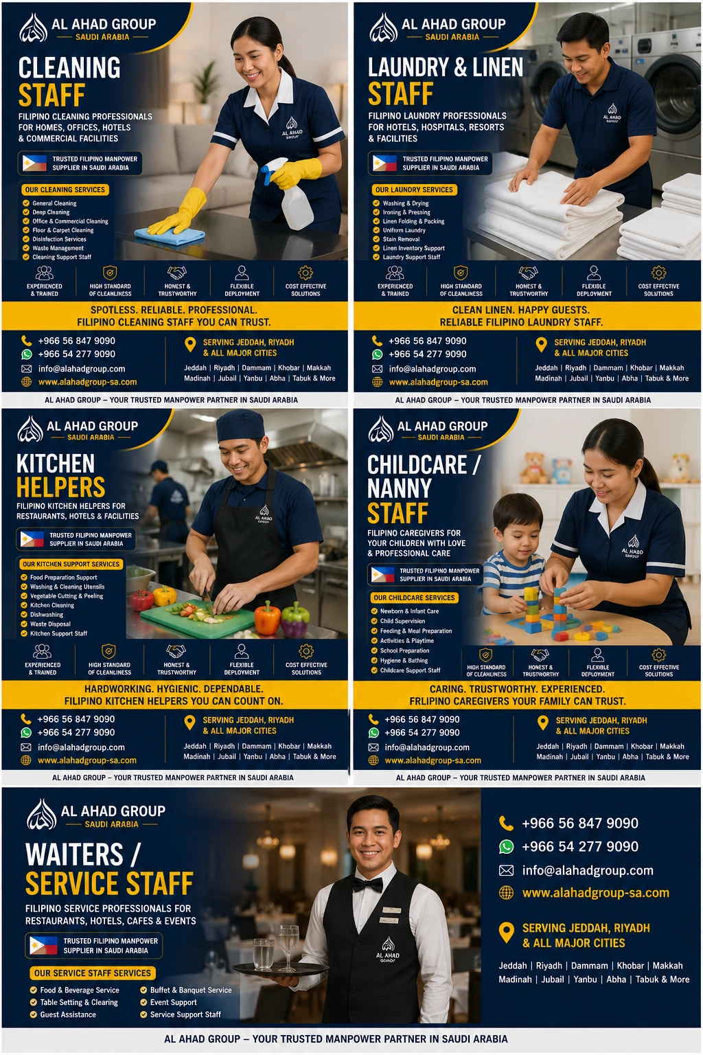 Filipino Male Workers in Jeddah for Employer Operations AL AHAD GROUP graphic for filipino male workers in jeddah for employer operations employer planning in Jeddah