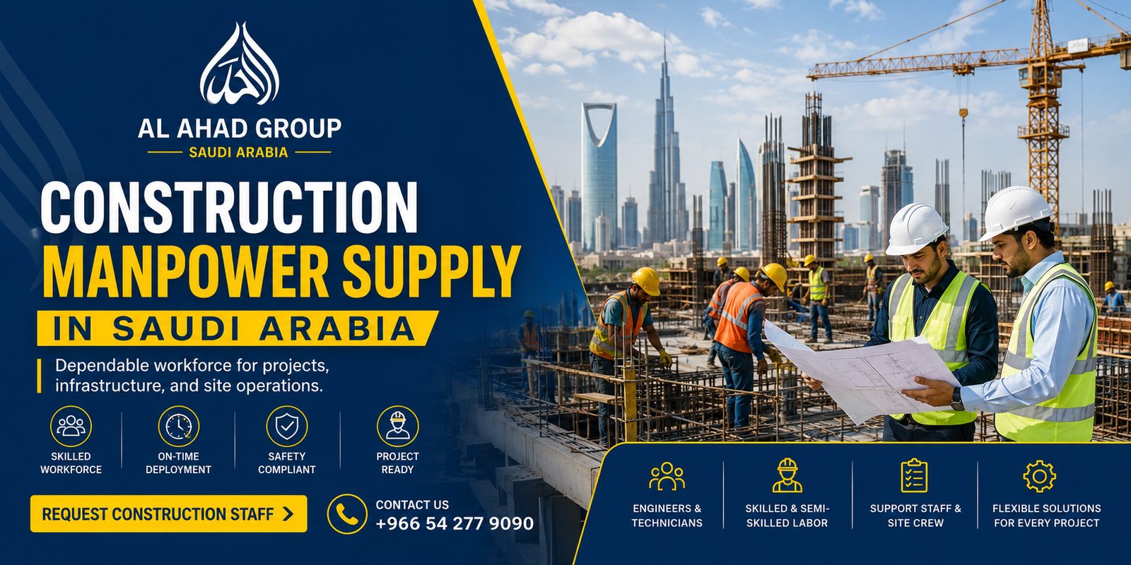 Construction Labour Supply in Jeddah for Contractors