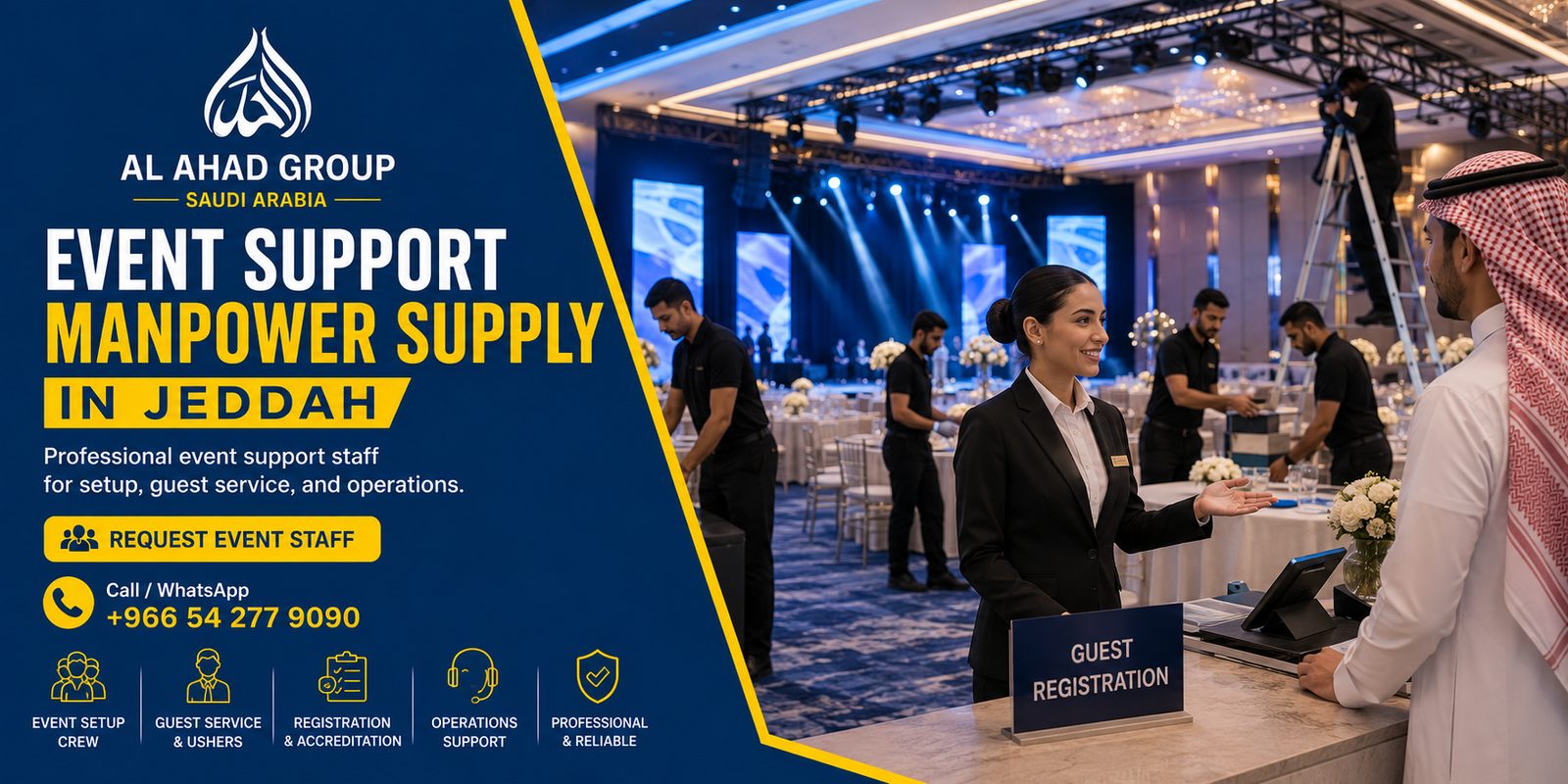 Temporary Staffing Jeddah for Peak Seasons, Events