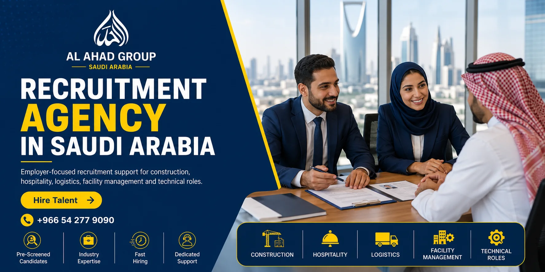 Airport Support Manpower in Jeddah — single workforce scene