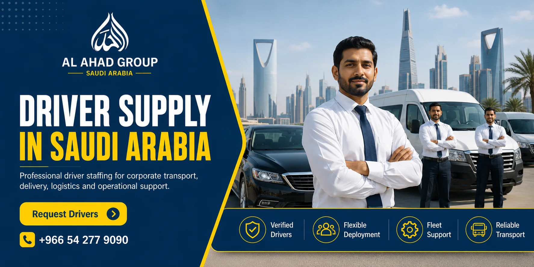 Driver Manpower Supply in Jeddah — single workforce scene